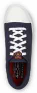 SKECHERS Work SSK9740NVW Patrick Navy/White, Men's, Soft Toe, Slip Resistant Skate Shoe