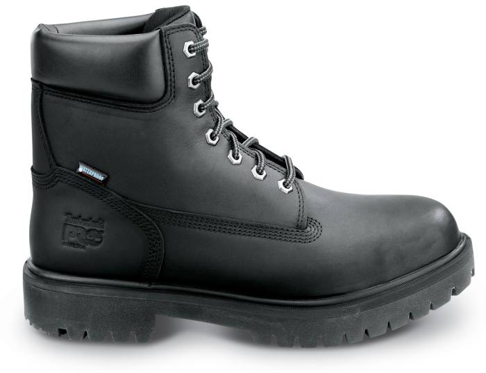 alternate view #3 of: Timberland PRO STMA1W52 6IN Direct Attach Men's, Black, Steel Toe, EH, MaxTRAX Slip Resistant, WP Boot