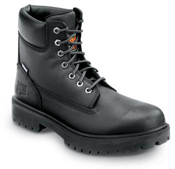 Timberland PRO STMA1W6M 6IN Direct Attach Men's, Black, Soft Toe, MaxTRAX Slip Resistant, WP Boot