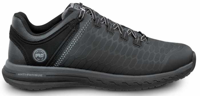 alternate view #2 of: Timberland PRO STMA1XQX Powerdrive, Men's, Black, Soft Toe, EH, MaxTRAX Slip Resistant Low Athletic