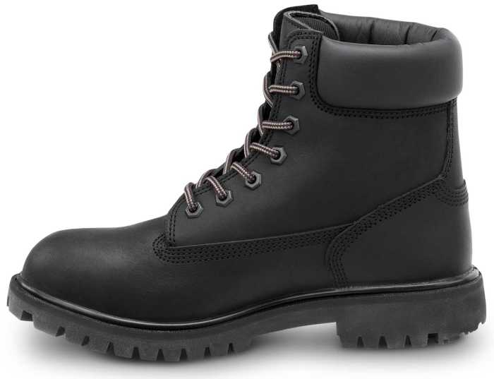 alternate view #3 of: Timberland PRO STMA2R52 6IN Direct Attach, Women's, Black, Steel Toe, EH, WP/Insulated, MaxTRAX Slip-Resistant Boot