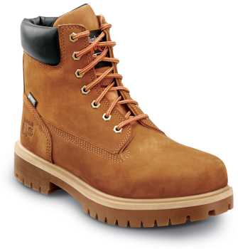 Timberland PRO STMA41S9 6IN Direct Attach, Men's, Cinnamon, Soft Toe, EH, WP/Insulated, MaxTRAX Slip-Resistant Work Boot