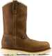 view #1 of: Thorogood TG804-3320 Men's, Brown, Steel Toe, EH, WP, 11 Inch, Pull On, Work Boot