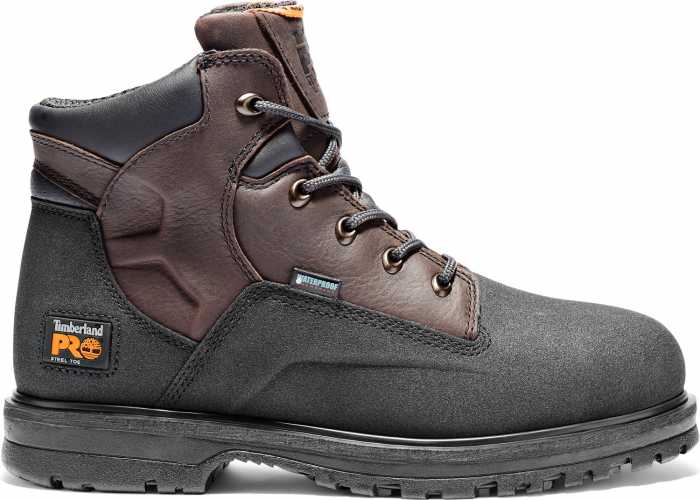 Timberland PRO TM47001 Brown/Black, Men's, Steel Toe, EH, 6 Inch Work Boot