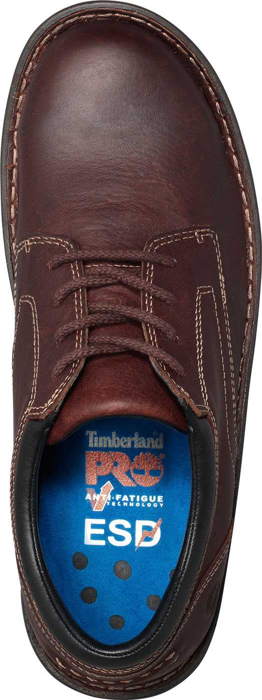 alternate view #3 of: Timberland PRO TM85590 Gladstone Men's, Brown, Steel Toe, SD, Casual Oxford