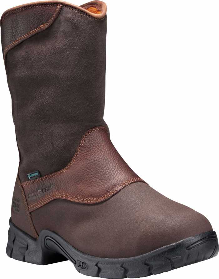 view #1 of: Timberland PRO TM89652 Excave, Men's, Brown, Steel Toe, EH, Mt, WP, Pull On Boot