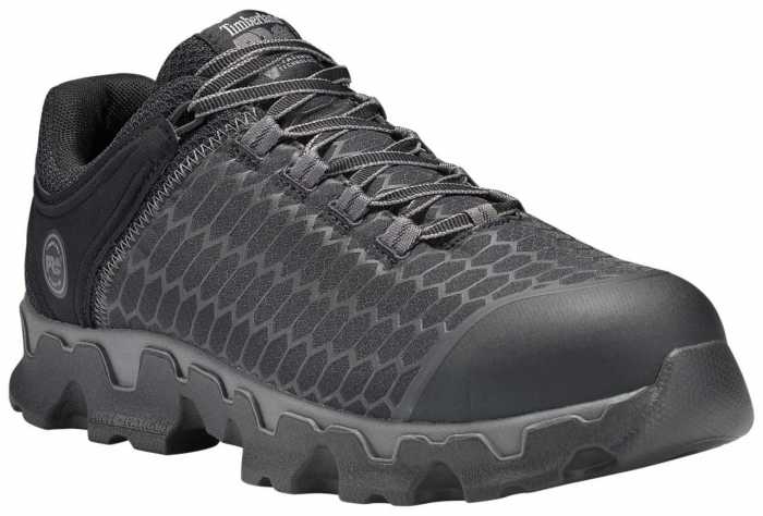 view #1 of: Timberland PRO TMA176A Powertrain, Men's, Black/Grey, Alloy Toe, EH Oxford