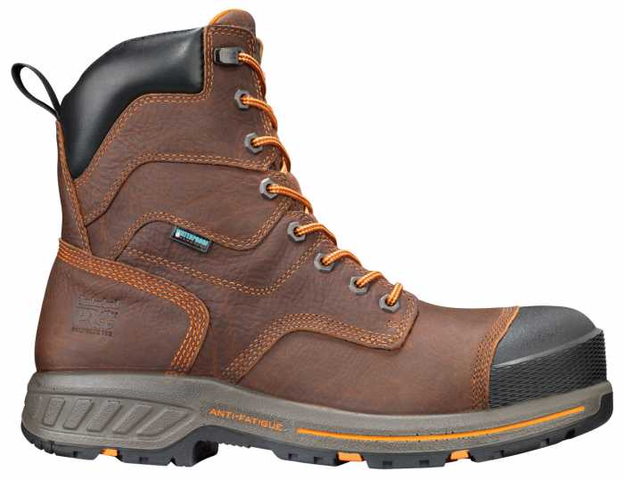 alternate view #2 of: Timberland PRO TMA1RW4 Helix, Men's, Brown, Comp Toe, EH, WP, 8 Inch Boot