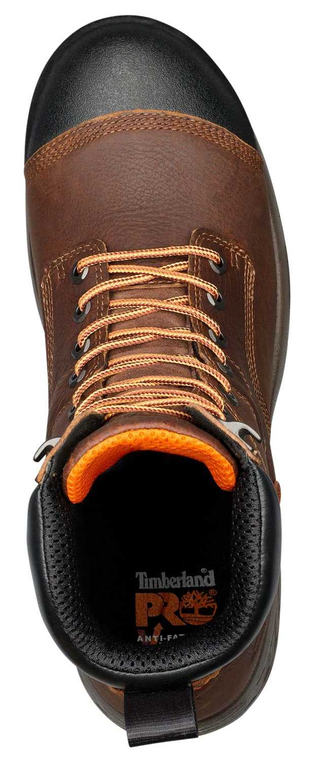alternate view #4 of: Timberland PRO TMA1RW4 Helix, Men's, Brown, Comp Toe, EH, WP, 8 Inch Boot
