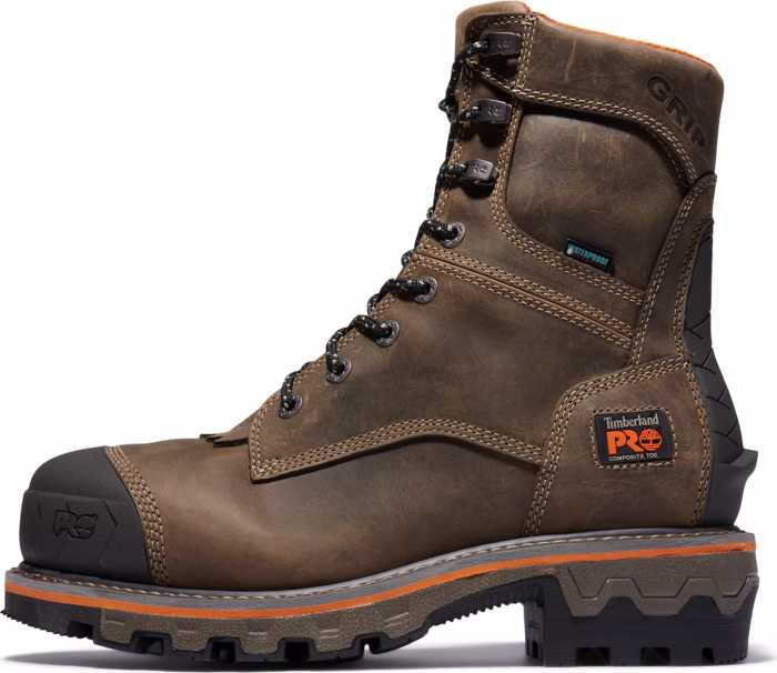 alternate view #2 of: Timberland PRO TMA29G9 Boondock HD, Men's, Brown, Comp Toe, EH, WP, Logger Boot