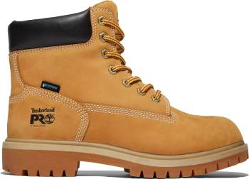 Timberland PRO TMA2QVU Direct Attach, Women's, Wheat, Steel Toe, EH, WP/Insulated, 6 Inch, Work Boot