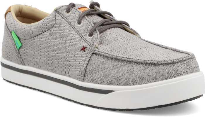 view #1 of: Twisted X TWMCAN003 Men's, Light Grey, Nano Toe, EH, Casual Oxford, Work Shoe