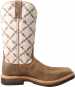 alternate view #2 of: Twisted X TWWLCA001 Women's, Bomber/White, Alloy Toe, EH, Western, Work Pull On Boot