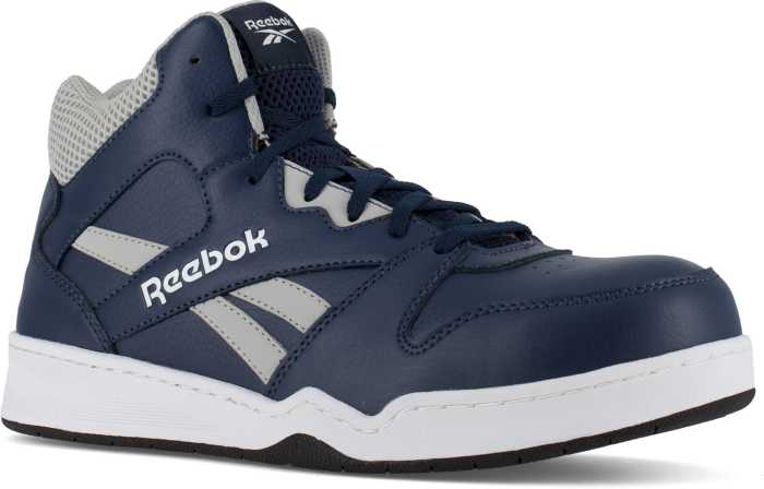 view #1 of: Reebok Work WGRB4133 BB4500 Work, Men's, Navy/Grey, Comp Toe, SD, High Top Athletic