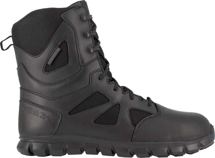 alternate view #2 of: Reebok Work WGRB8807 Sublite Tactical, Men's, Black, Comp Toe, EH, WP 8 Inch