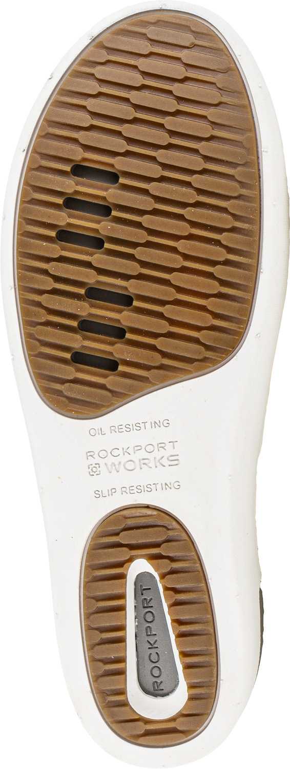 alternate view #4 of: Rockport Works WGRK644 Parissa, Women's, Gold, Comp Toe, EH, Casual, Slip On, Work Shoe
