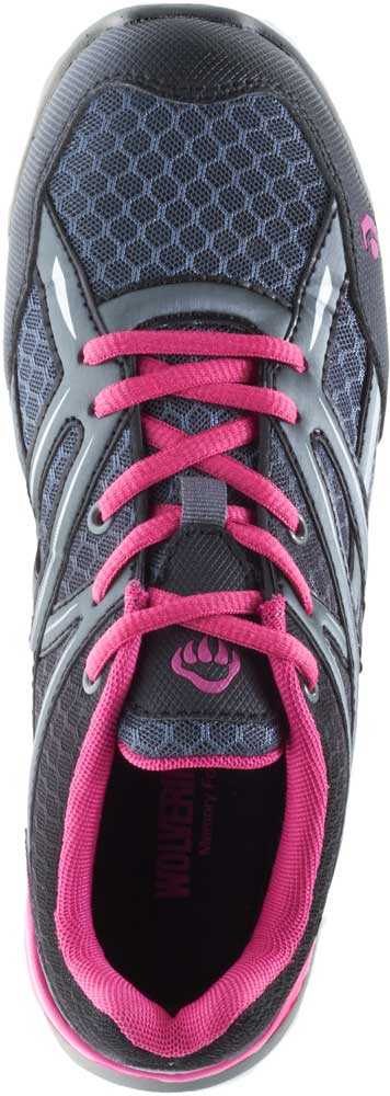 alternate view #4 of: Wolverine WW10678 Jetstream Women's Grey/Pink, CarbonMAX, EH, Low Athletic