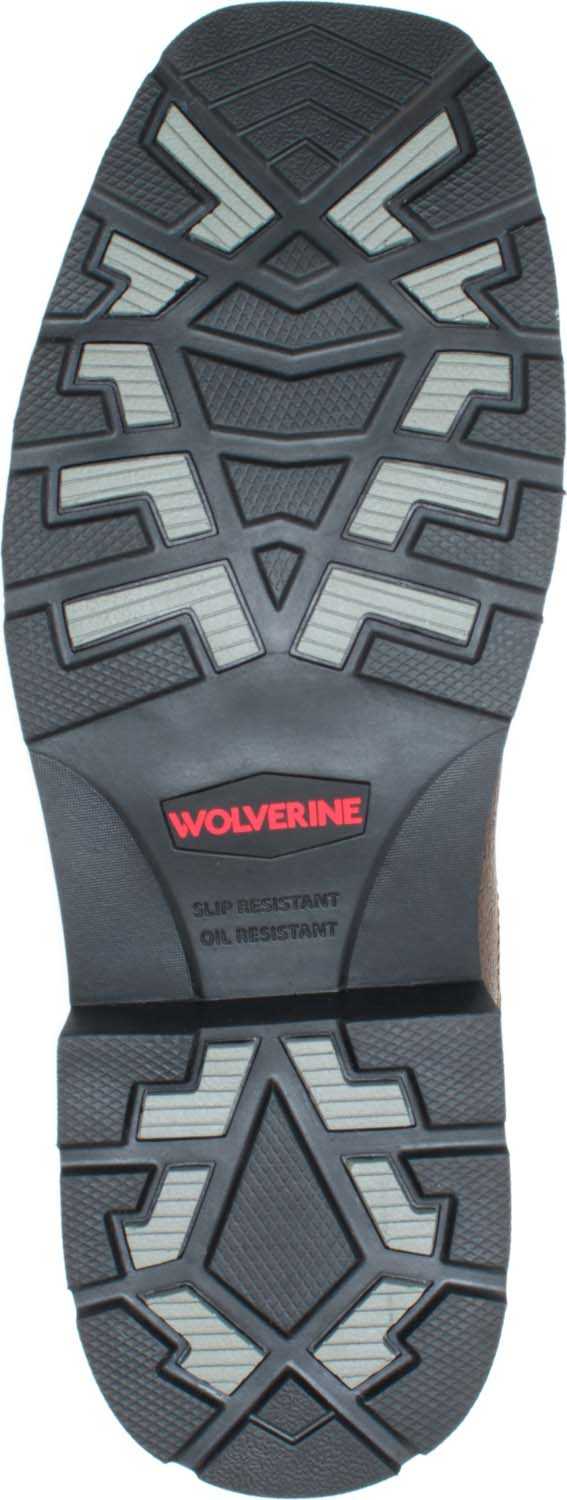 alternate view #5 of: Wolverine WW201218 Rancher Claw, Men's, Brown, Steel Toe, EH, WP, 10 Inch Pull On Boot